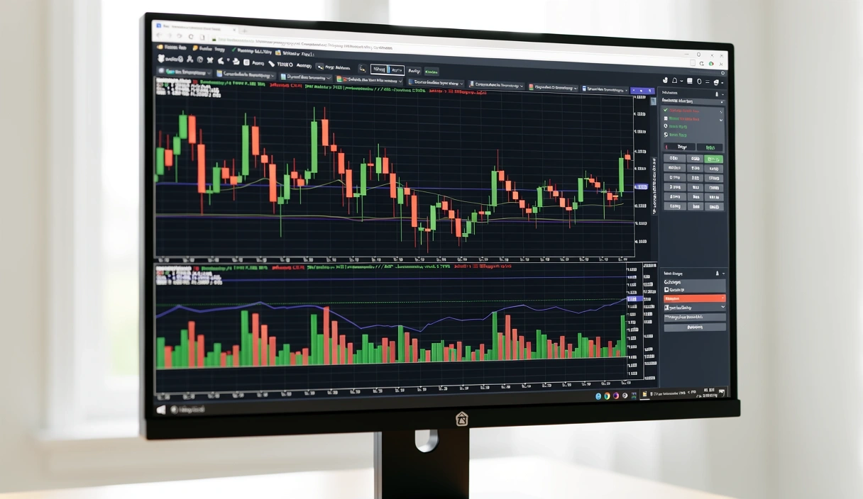 Modern technical analysis interface